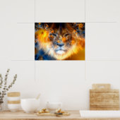 Leo - Poster (Küche)