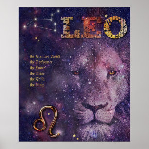 Leo ♌ Poster (anpassbar)