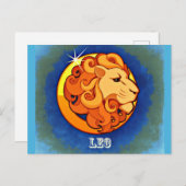 Leo Postkarte (Vorne/Hinten)