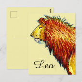 Leo Postkarte (Vorne/Hinten)