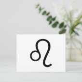 Leo Postkarte (Stehend Vorderseite)