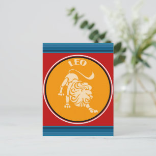 Leo-Postkarte Postkarte