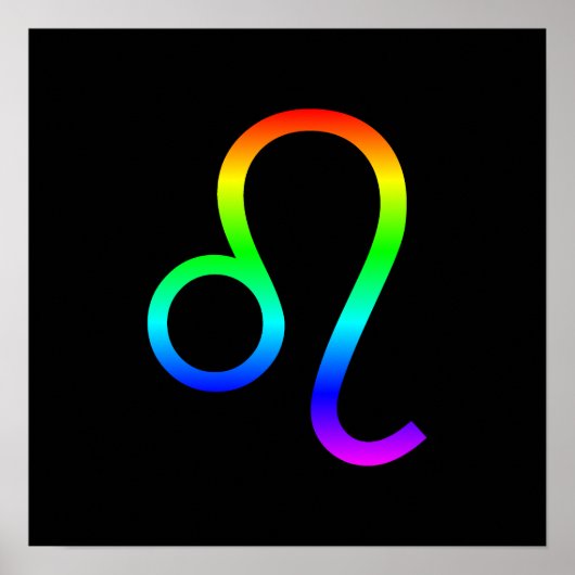 Leo Rainbow Poster (Vorne)