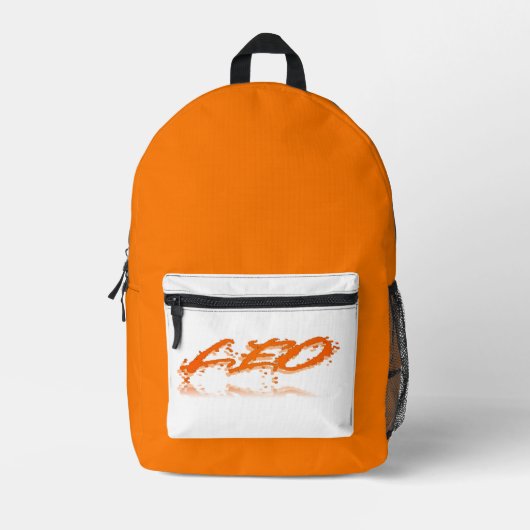 Leo Reflection Bedruckter Rucksack (Vorderseite)