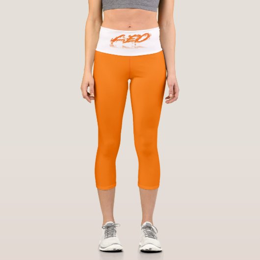Leo Reflection Capri Leggings (Vorderseite)