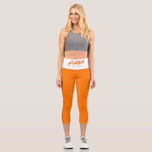 Leo Reflection Capri Leggings (Vorderseite)