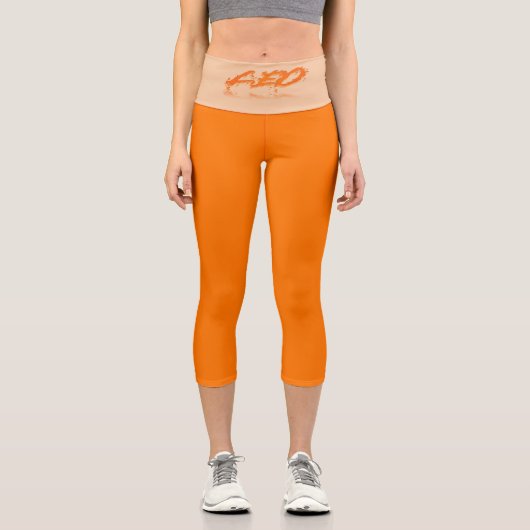 Leo Reflection Capri Leggings (Vorderseite)