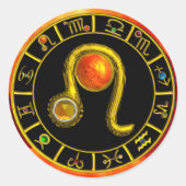 LEO RUNDER AUFKLEBER (Vorderseite)