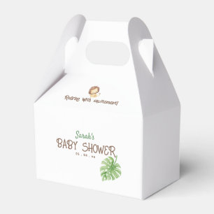 Leo Safari Baby Dusche Jungle Gevor Boxes Geschenkschachtel