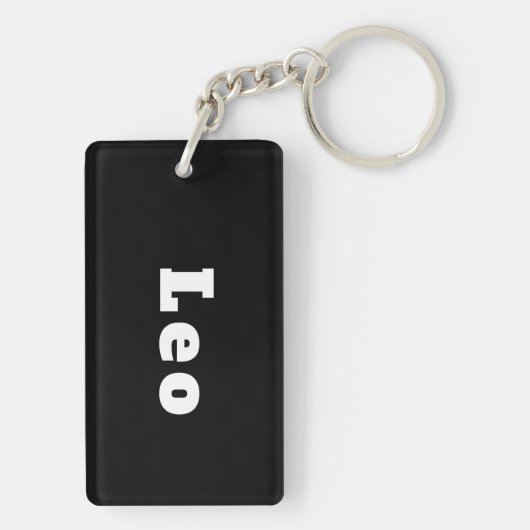 Leo Schlüsselanhänger (Rückseite)