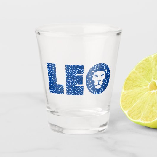 Leo Schnapsglas (Vorderseite)