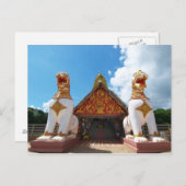 Leo Security guard Postkarte (Vorne/Hinten)