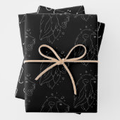 Leo-Set von 3 Wrapping Paper-Sets Geschenkpapier Set (Beispiel)