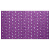 Leo Sign auf Girly Pink Fuchsia Digitale Camouflag Stoff (Yard (91,4 cm))