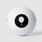 Leo Silhouette Golfball (Vorderseite)