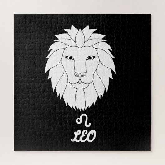 Leo Silhouette Puzzle (Vertikal)