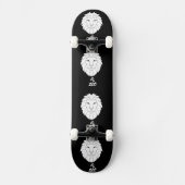 Leo Silhouette Skateboard (Vorderseite)