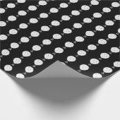 Leo Silhouette Wrapping Paper Geschenkpapier (Ecke)