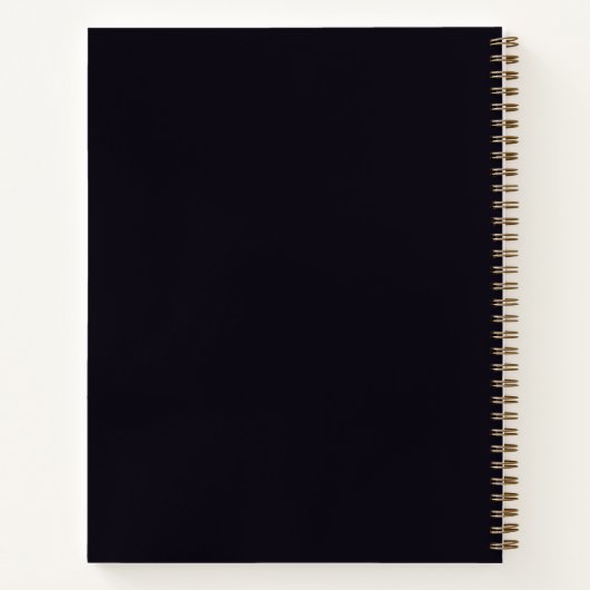 Leo Spiral Notebook Notizblock (Rückseite)