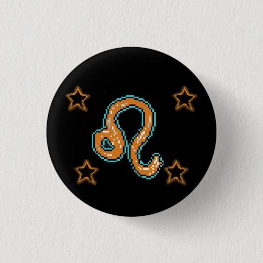 LEO Stars Button (Vorderseite)