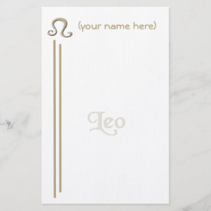 Leo-Stationierung Briefpapier