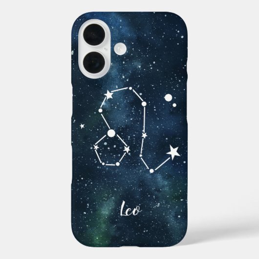Leo | Sternzeichen Case-Mate iPhone Hülle (Rückseite)