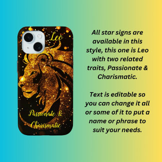 Leo-Sternzeichen Case-Mate iPhone Hülle