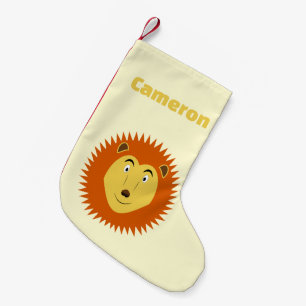 Leo-Sternzeichen Löwe Geburtstag Benutzerdefiniert Kleiner Weihnachtsstrumpf