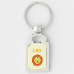 Leo-Sternzeichen Löwe Geburtstag Benutzerdefiniert Schlüsselanhänger