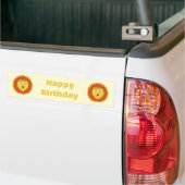 Leo-Sternzeichen Löwe Geburtstag Custom Autoaufkleber (Auf Lkw)
