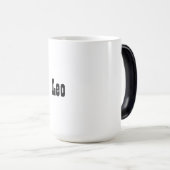 Leo-Sternzeichen-Morphing-Tasse Verwandlungstasse (VorderseiteRechts)