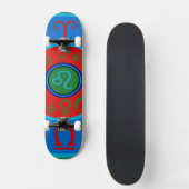 Leo-Sternzeichen-Skateboard Skateboard (Vorderseite)