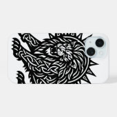 Leo Sternzeichen Sonnenmähne Löwe | BurnsInHell iPhone 15 Hülle (Rückseite (Horizontal))