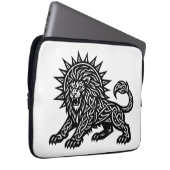 Leo Sternzeichen Sonnenmähne Löwe | BurnsInHell Laptopschutzhülle (Vorne Rechts)