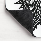 Leo Sternzeichen Sonnenmähne Löwe | BurnsInHell Mousepad (Ecke)