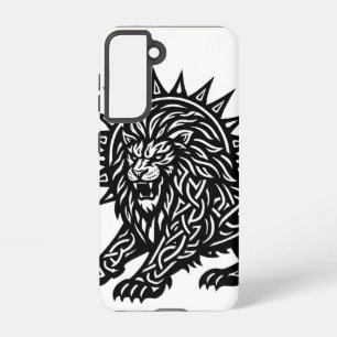 Leo Sternzeichen Sonnenmähne Löwe   BurnsInHell Samsung Galaxy Hülle