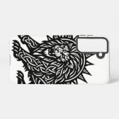 Leo Sternzeichen Sonnenmähne Löwe | BurnsInHell Samsung Galaxy Hülle (Rückseite (Horizontal))