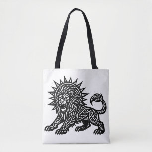 Leo Sternzeichen Sonnenmähne Löwe BurnsInHell Tasche