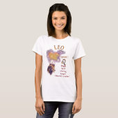 Leo-Sternzeichen T-Shirt *1 (Vorne ganz)