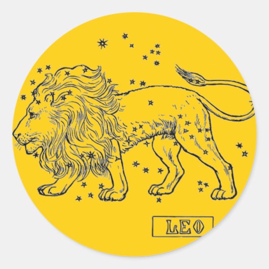 Leo Sticker (Vorderseite)