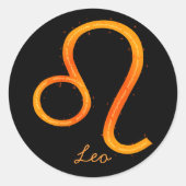 Leo Sticker (Vorderseite)