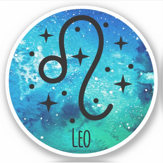 Leo Sticker (Vorderseite)