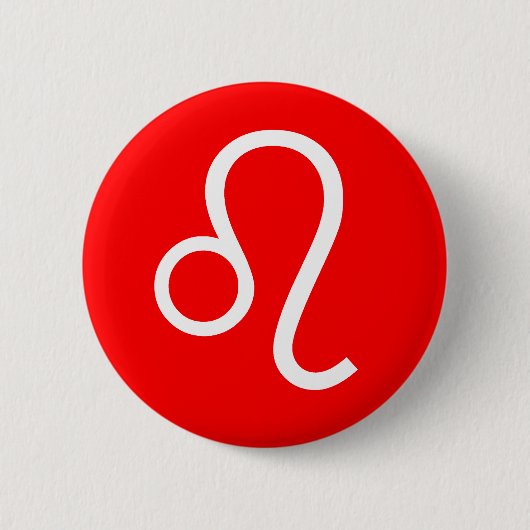 Leo Symbol Button (Vorderseite)