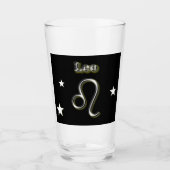Leo-Symbol   Glas (Vorderseite)