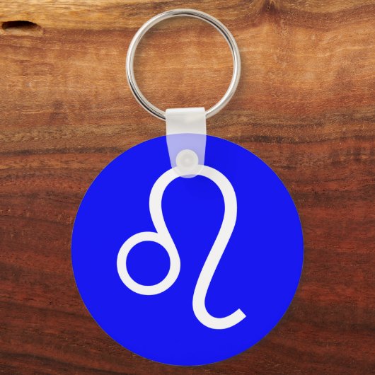 Leo Symbol Schlüsselanhänger (Vorderseite)