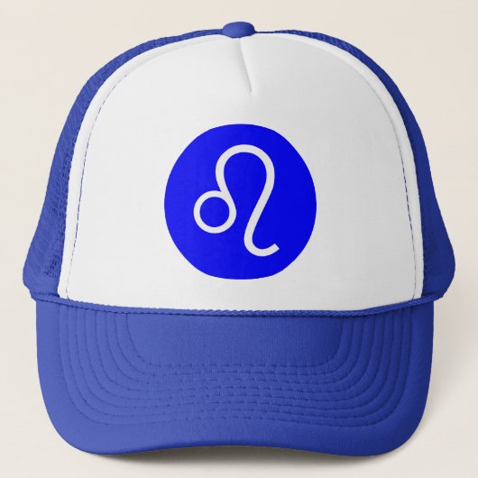 Leo Symbol Truckerkappe (Vorderseite)
