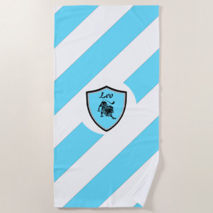 Leo- Symbolam-Handtuch Strandtuch