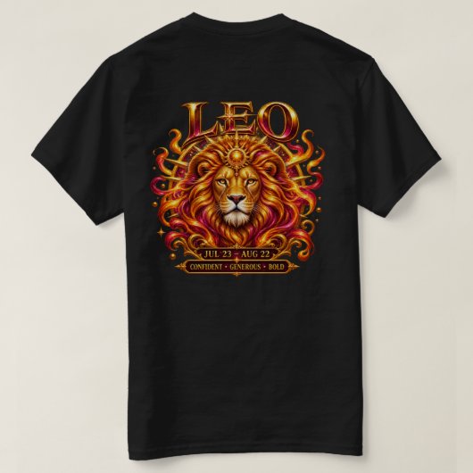 Leo T-Shirt (Design Rückseite)