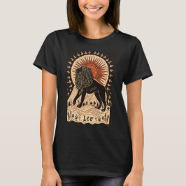 Leo - T - Shirt Celestial Zodiac Art