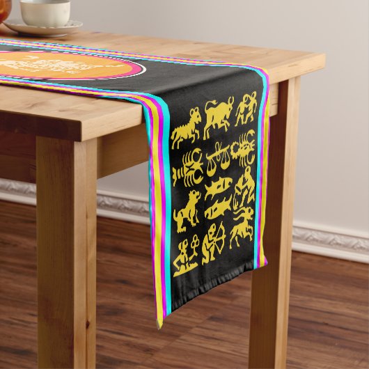Leo Table Runner Kurzer Tischläufer (Beispiel)